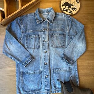 Vintage Cabin Creek Blue Jean Jacket for Women
